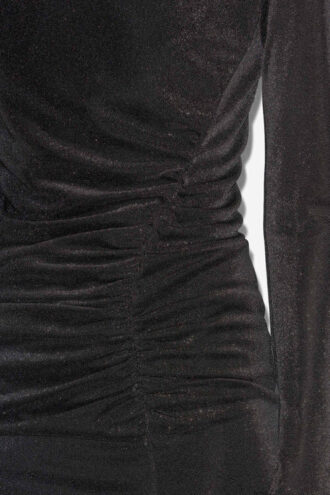 Jenisa lange lurex jurk