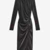 Jenisa lange lurex jurk