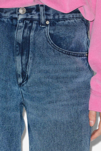 Jenny vloeiende denim jeans