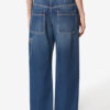 Jeyda Denim jeans met stiksels