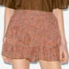 Jocadia katoenen short met ruches en print