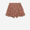 Jocadia katoenen short met ruches en print