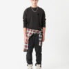 Katoenen sweatshirt met lange mouwen