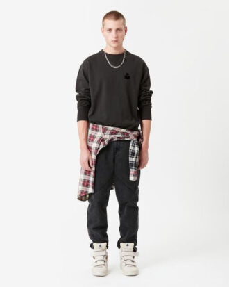 Katoenen sweatshirt met lange mouwen