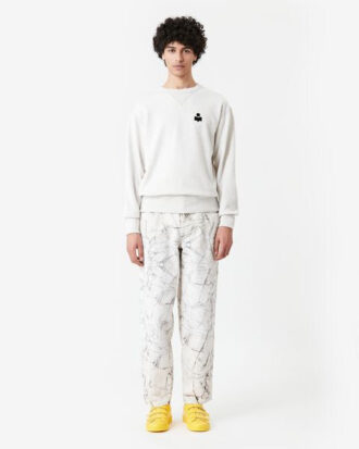Katoenen sweatshirt met lange mouwen