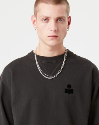Katoenen sweatshirt met lange mouwen