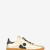 Kaycee lage sneakers van metallic leer