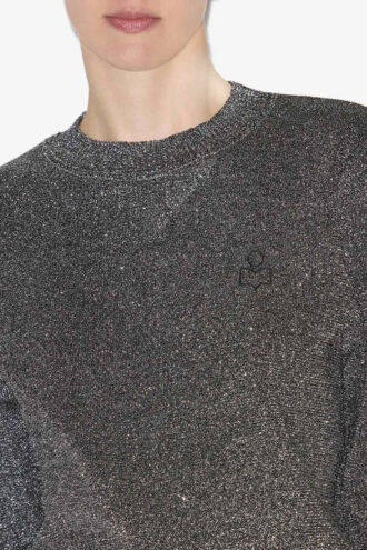Kelaya Lurex gebreide trui met logo