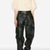 Kelvina kunstleren broek