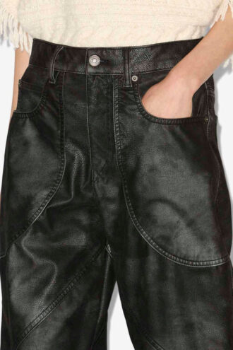 Kelvina kunstleren broek