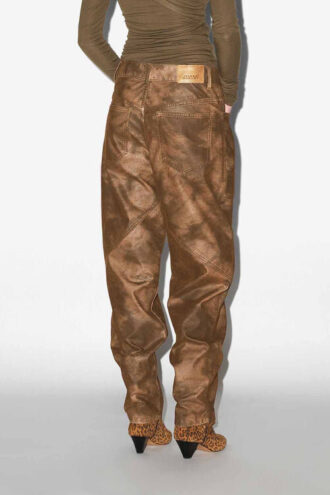 Kelvina kunstleren broek