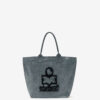 Kleine Yenky Faded katoenen tas met logo