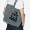 Kleine Yenky Faded katoenen tas met logo