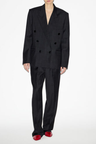 Klero Glen Plaid wollen colbert
