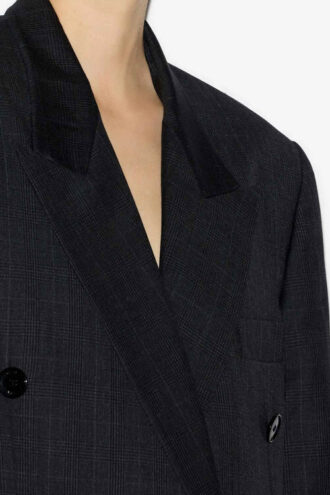 Klero Glen Plaid wollen colbert