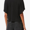 Kyanzae Linnen T-shirt met logo