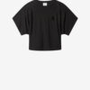 Kyanzae Linnen T-shirt met logo