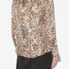 Lamia bedrukte vloeiende blouse
