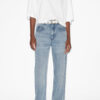 Laurea kort effen katoenen T-shirt