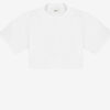 Laurea kort effen katoenen T-shirt