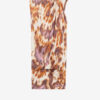 Leany asymmetrische jersey T-shirtjurk met waterverfprint
