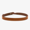 Lecce leren riem met strik