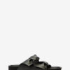 Lennyo Bow leren sandalen