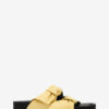 Lennyo Bow leren sandalen
