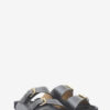 Lennyo leren sandalen met open teen