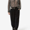 Leona bedrukte mousseline blouse Leona bedrukte mousseline blouse