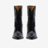 Leyane leren cowboylaarzen met hoge hakken