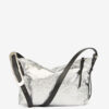 Leyden Mini Bag in metallic lamsleer
