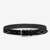 Liliana leren riem met studs