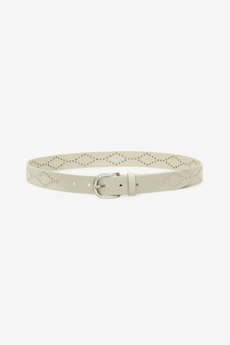 Liliana leren riem met studs