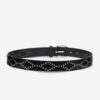 Liliana leren riem met studs