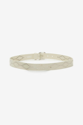 Liliana leren riem met studs