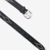 Liliana leren riem met studs