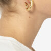 Links Hoop Oorbellen