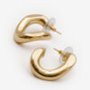 Links Hoop Oorbellen