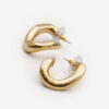 Links Hoop Oorbellen