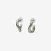 Links “Link” Style Hoop Oorbellen