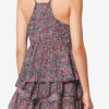 Lirhetta strappy top van biologisch katoenvoile met print