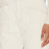 Lois laag uitgesneden corduroy broek