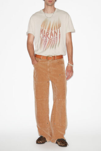 Lorson wijde corduroy broek