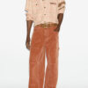 Lorson wijde corduroy broek