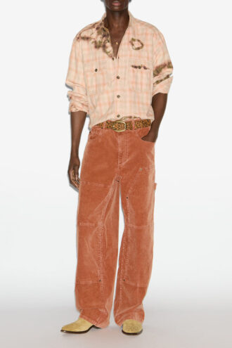 Lorson wijde corduroy broek