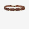 Lota leren riem met ringen