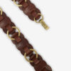 Lota leren riem met ringen