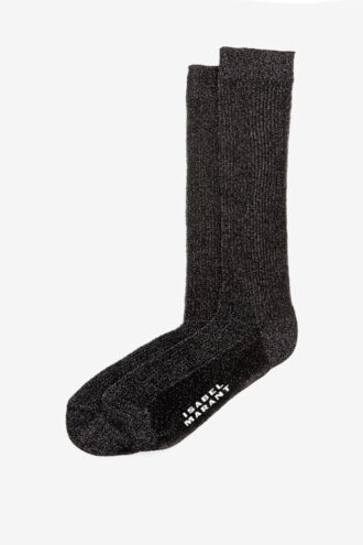 Loula hoge lurex sokken