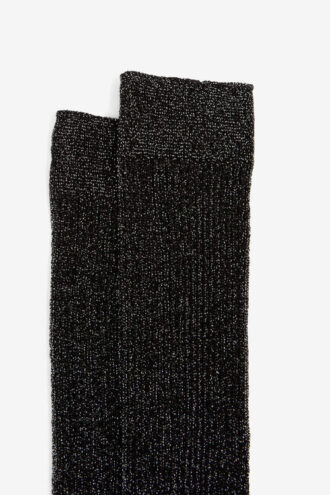 Loula hoge lurex sokken